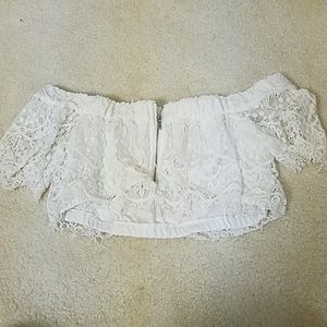 Gorgeous Boho Lace Crop Top